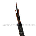 Multi-Core General Rubber Flexible Mine Cable (3-1.5+1-1)